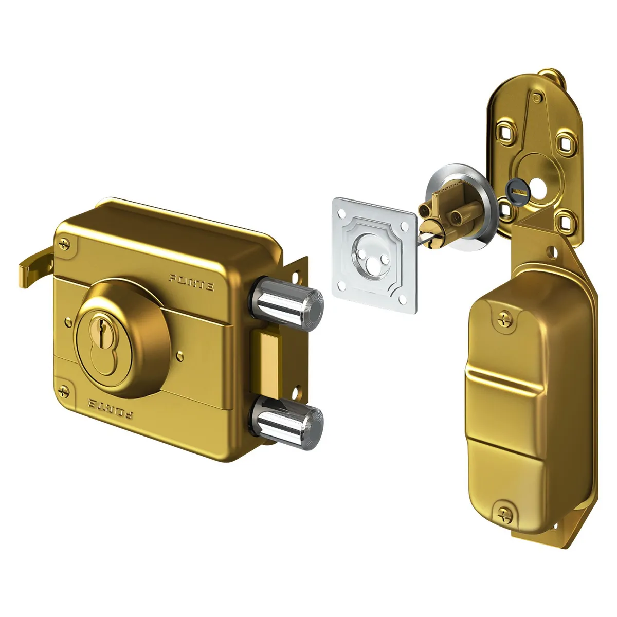 FORTE - Cerradura de Sobreponer B-940 Forte