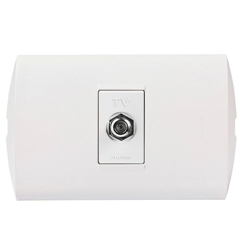 GENERICO - Toma Coaxial Modus Style Blanco