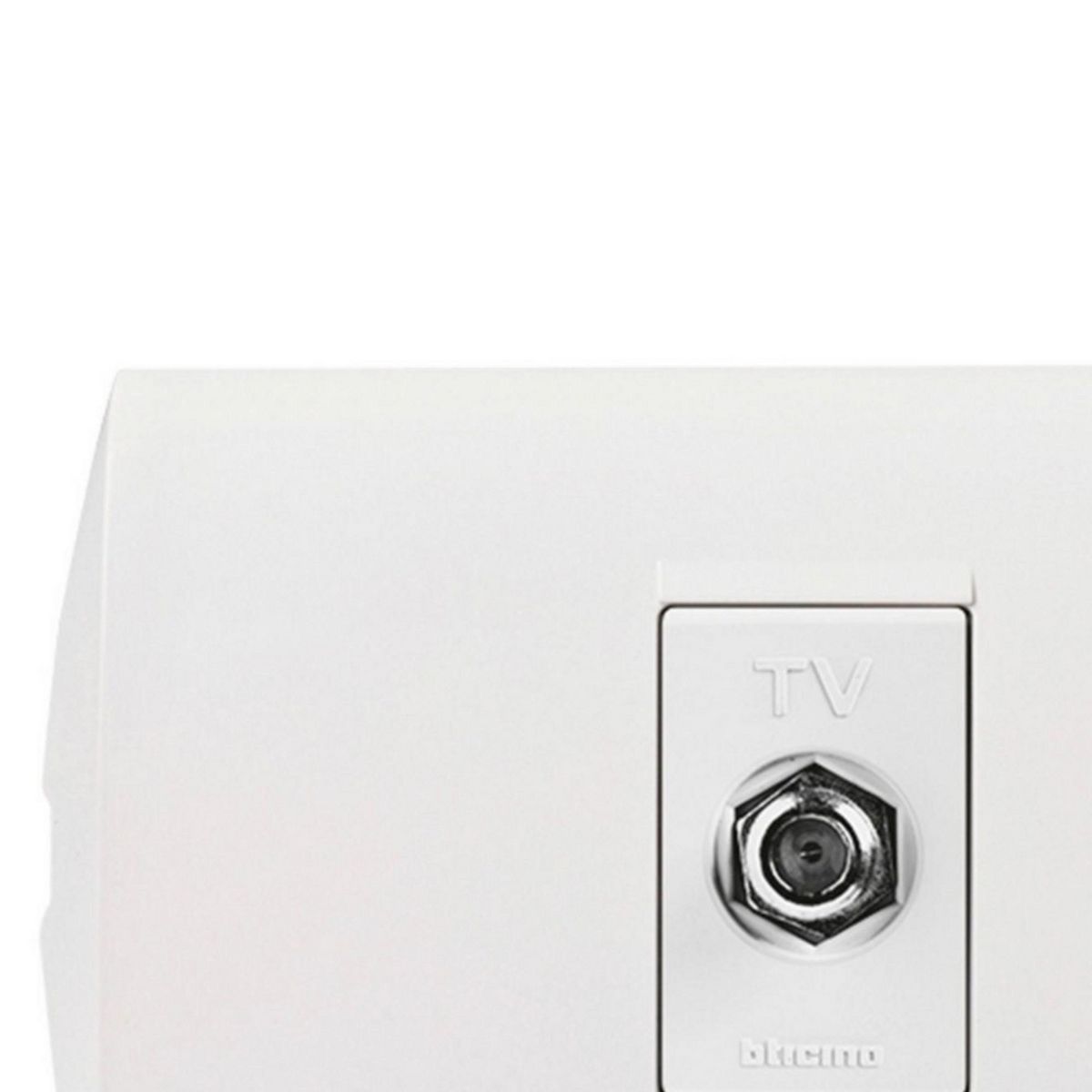 GENERICO - Toma Coaxial Modus Style Blanco