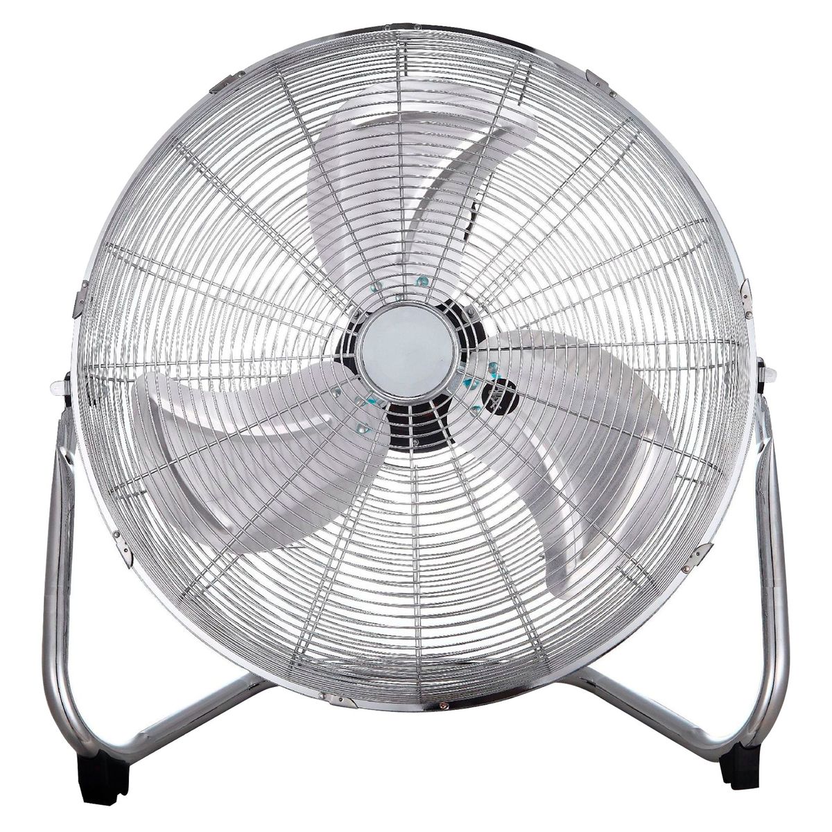 WURDEN - Ventilador De Piso Industrial 20" Metal 3 Velocidades 110W  Wurden Plateado