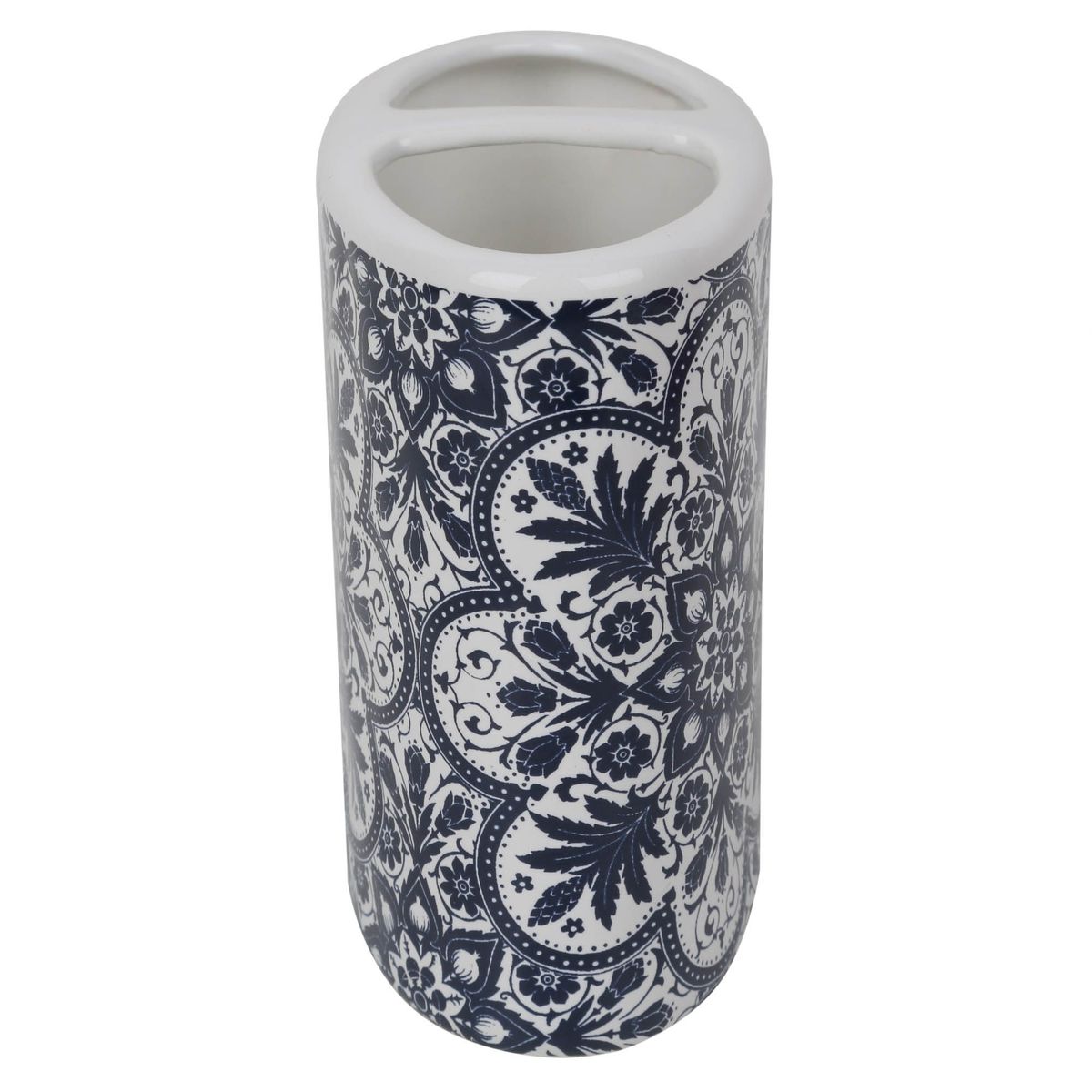 JUST HOME COLLECTION - Portacepillo cerámica Allegra 10x10cm