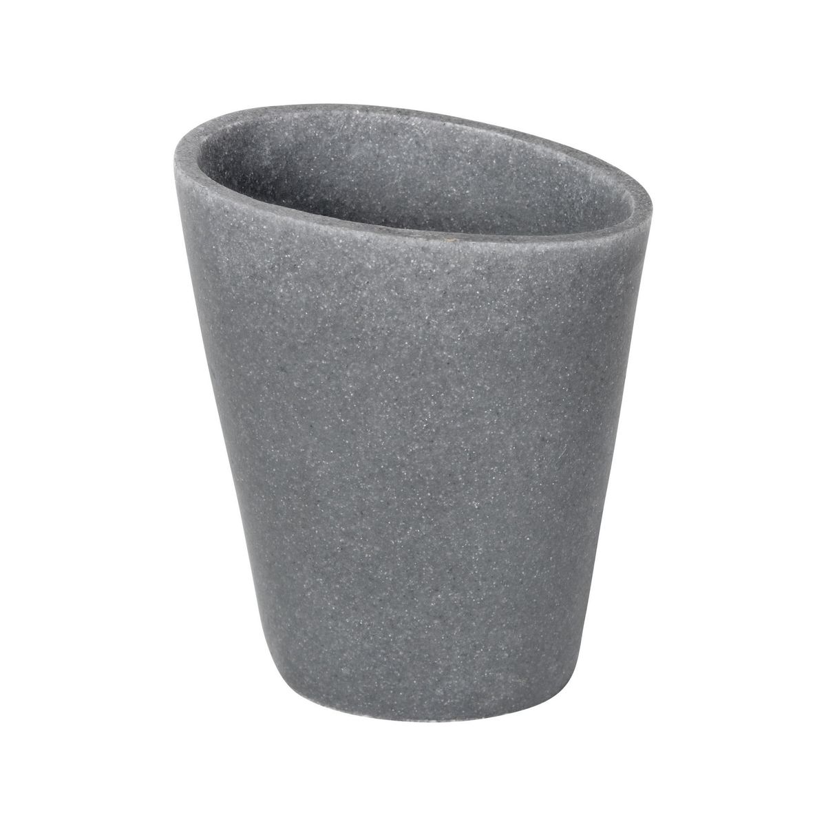 JUST HOME COLLECTION - Vaso para Baño Piedra Gris