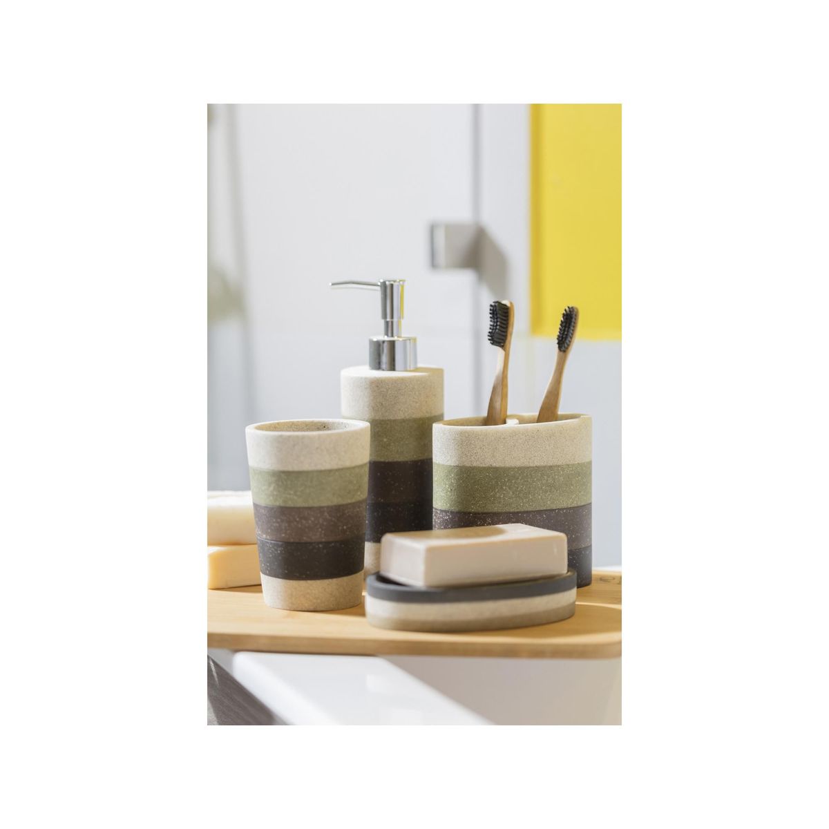 JUST HOME COLLECTION - Vaso para Baño Etnico