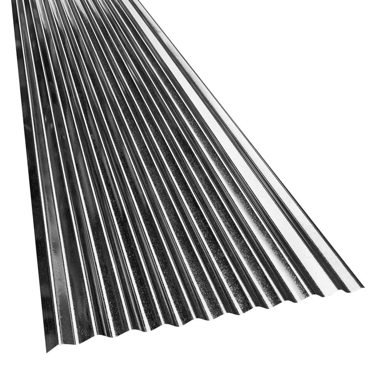 PRODAC - Calamina Acero Galvanizado Plateado 83 x 360 x 0.22 Prodac