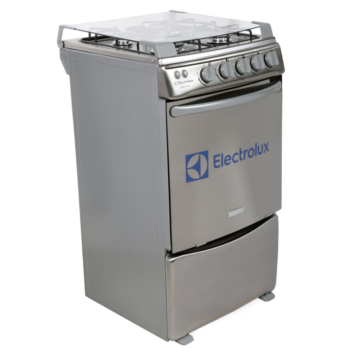 ELECTROLUX - Cocina Electrolux a Gas 4 Hornillas Gabriela Silver