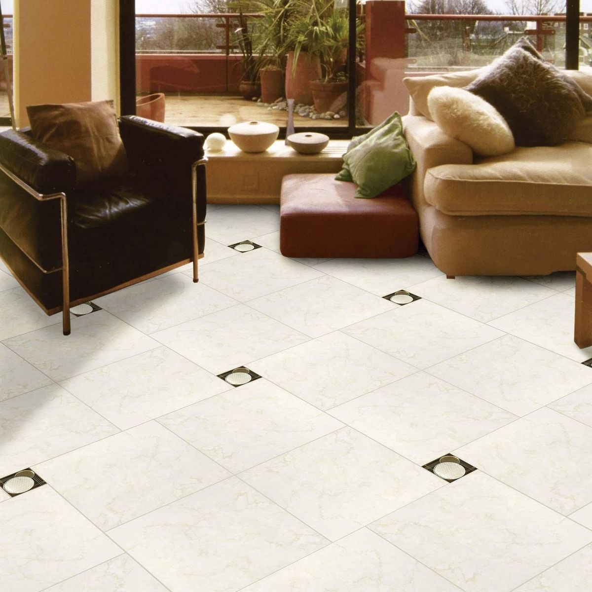 KANTU - Taco Kantu Vidrio Pietra 7x7cm