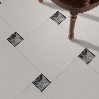 Taco arneb vidrio brillante liso 7x7 cm