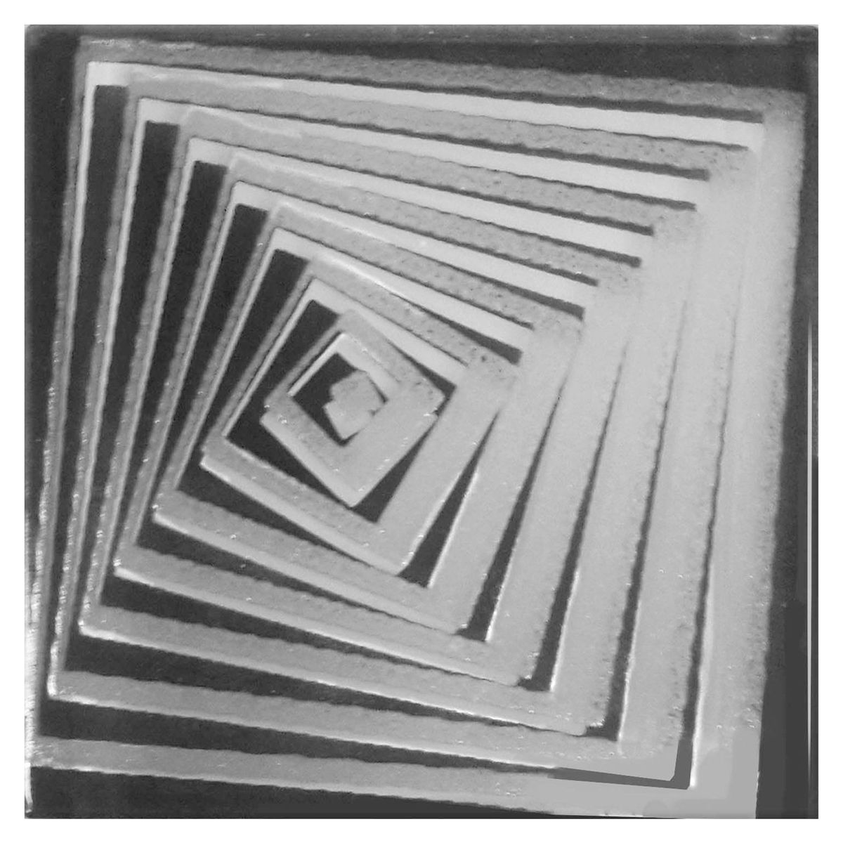 KANTU - Taco arneb vidrio brillante liso 7x7 cm