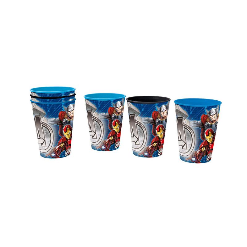 MARVEL - Set x3 Vasos Avengers