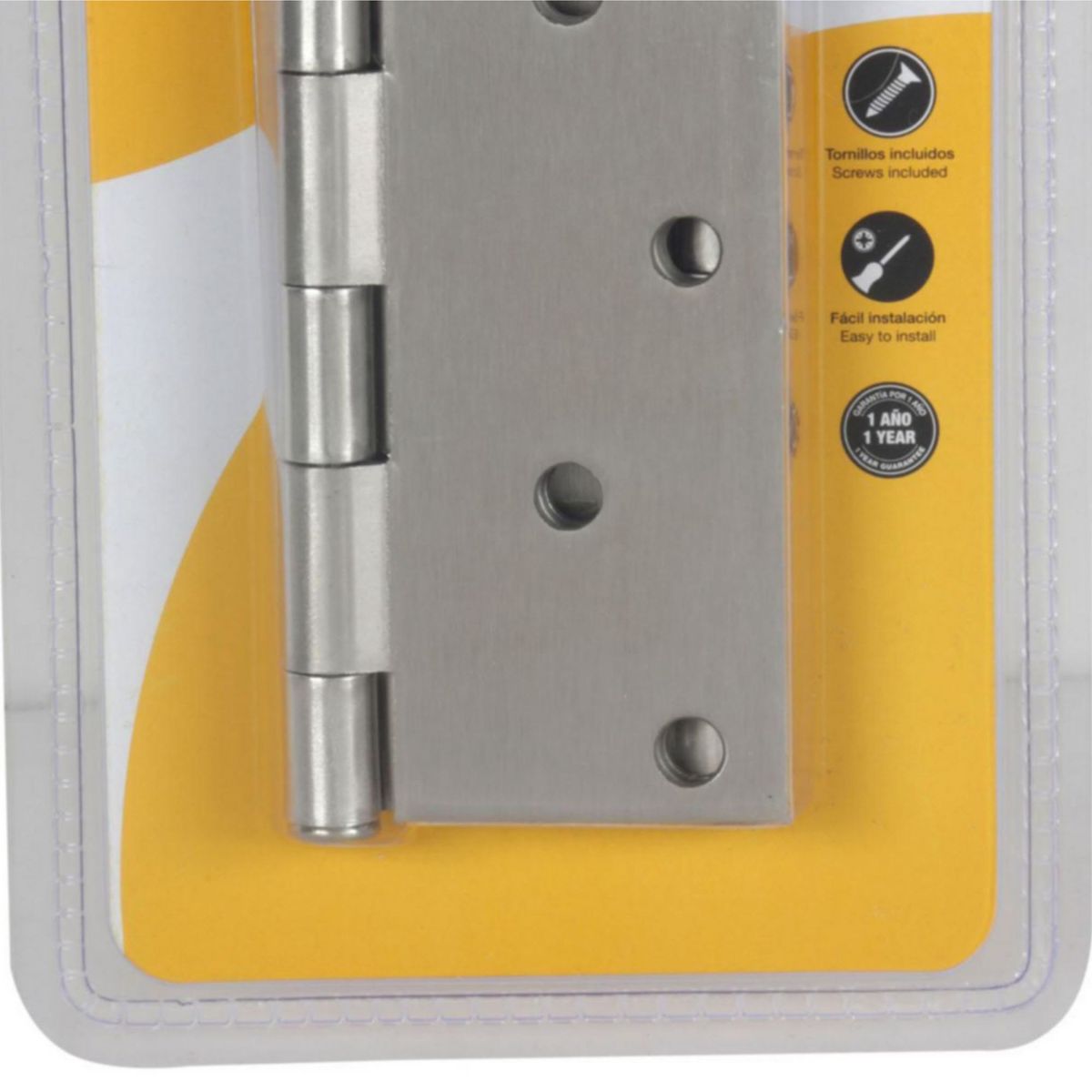 YALE - Bisagra 4x4" Níquel x 2 und