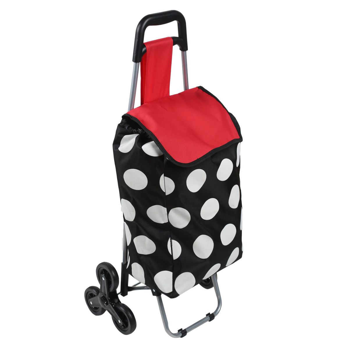 JUST HOME COLLECTION - Carro de Mercado 6 Ruedas 42x95x32 cm Multicolor