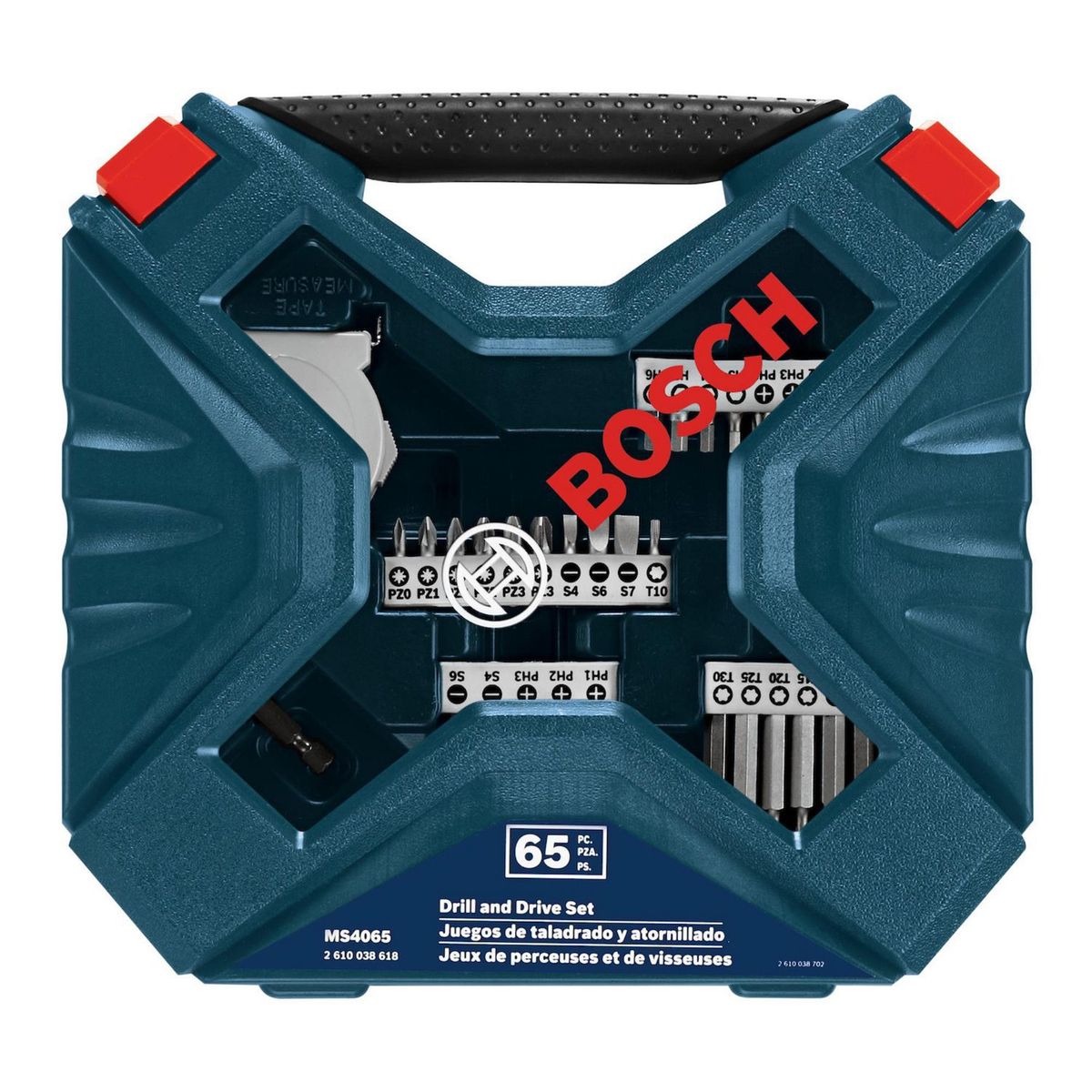 BOSCH - Set De Puntas Y Brocas Bosch X-Line 65 Unidades