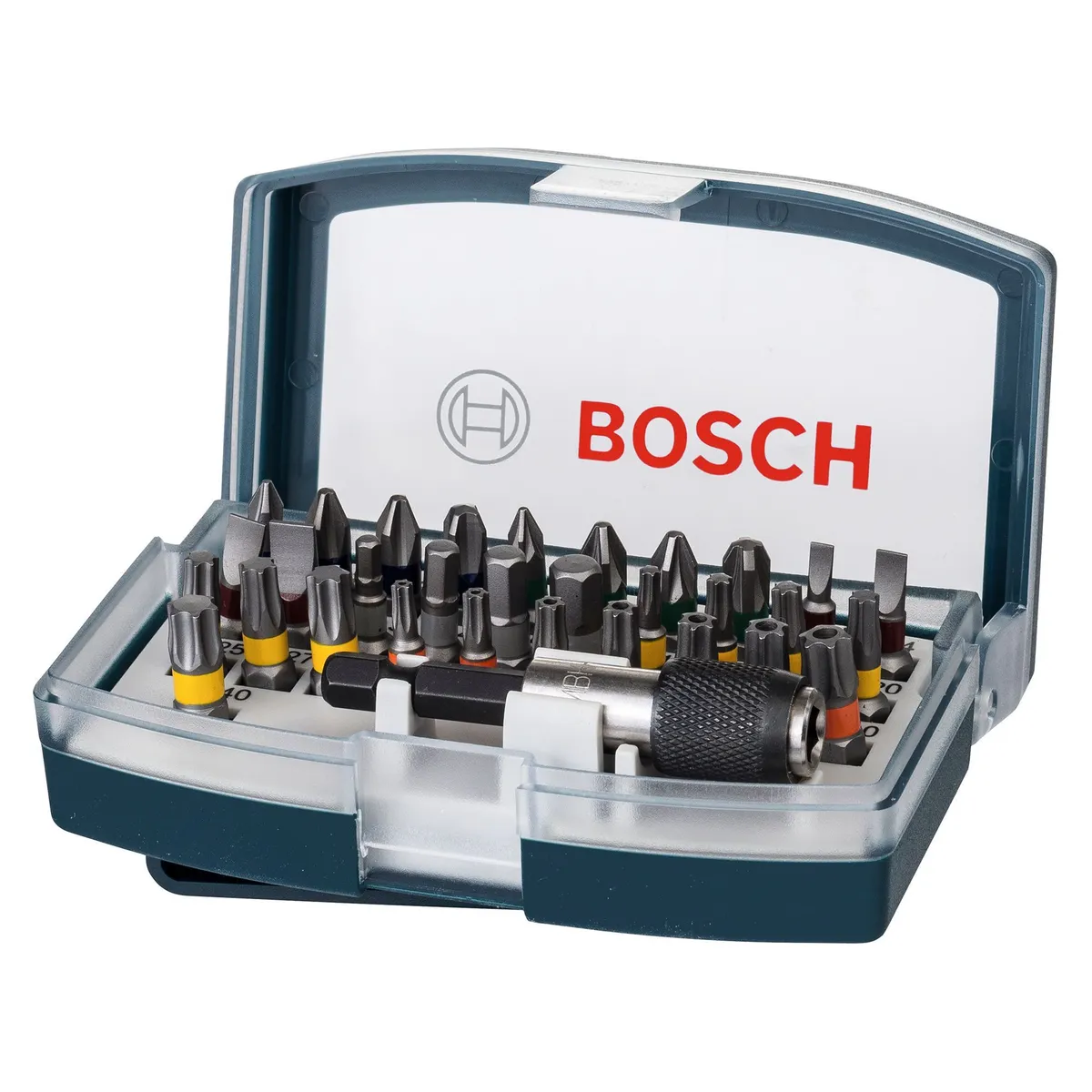 BOSCH - Set de Puntas Acero para Atornillar Bosch con 32 unidades Bosch