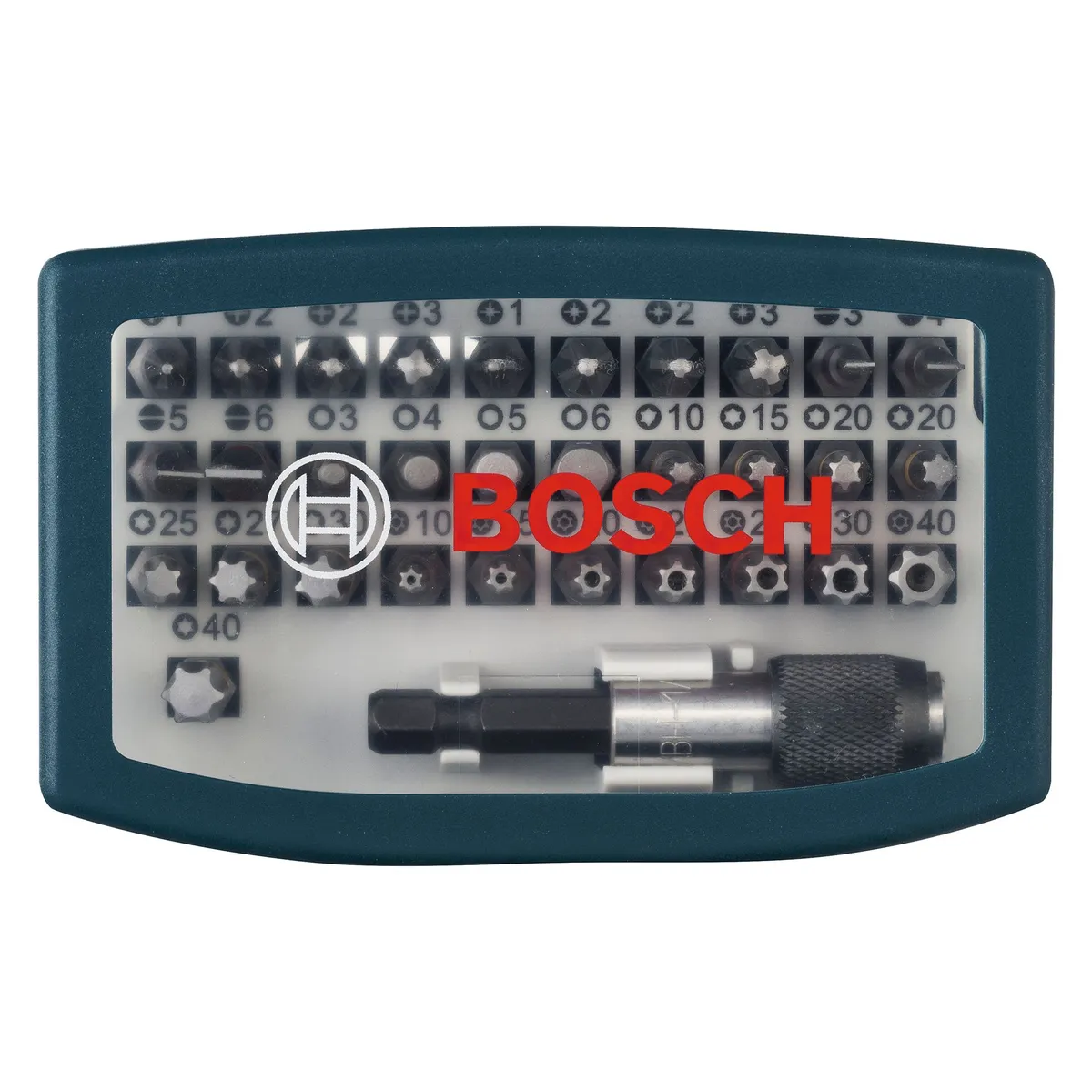 BOSCH - Set de Puntas Acero para Atornillar Bosch con 32 unidades Bosch