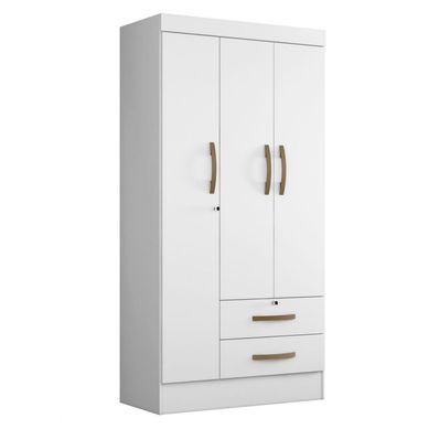 Ropero 3 Puertas 2 Cajones Infantil