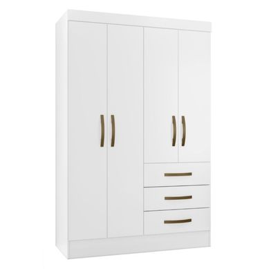 Ropero 4 Puertas 3 Cajones Infantil