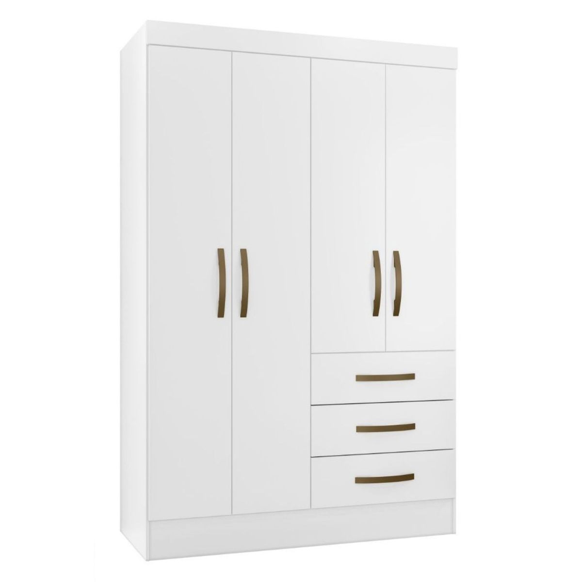 MOVAL - Ropero 4 Puertas 3 Cajones Infantil