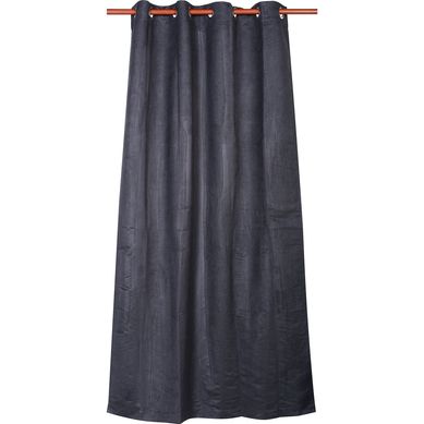 Cortina de Tela Suede 140x220cm Negro