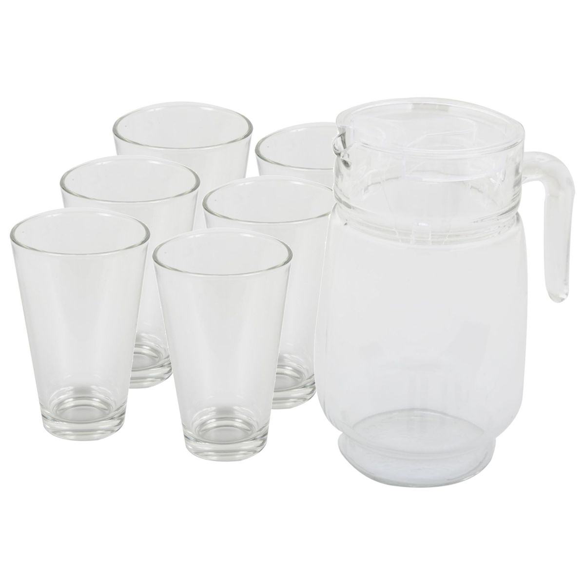 Set de jarra y 6 vasos, marca CASA BONITA - Foto Principal