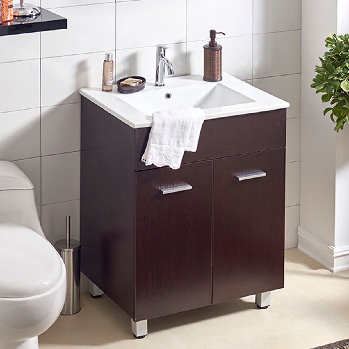 Mueble de Baño Vanitorio Abrantes Wengue, marca SENSI DACQUA - Foto Principal