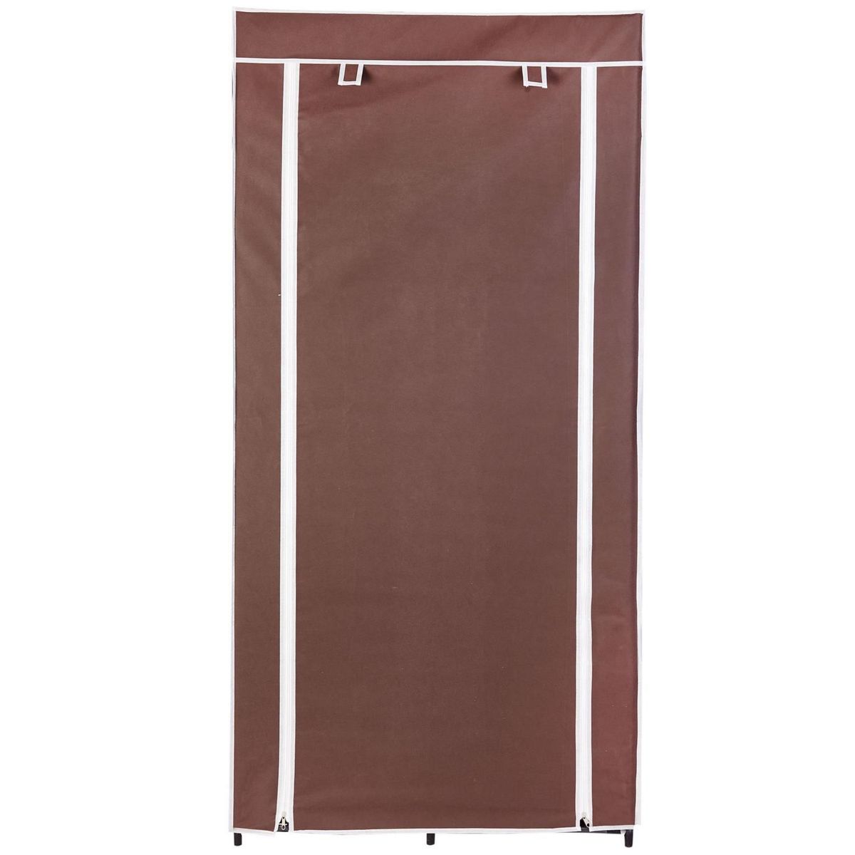 JUST HOME COLLECTION - Clóset de Tela 75x45x160cm Marrón