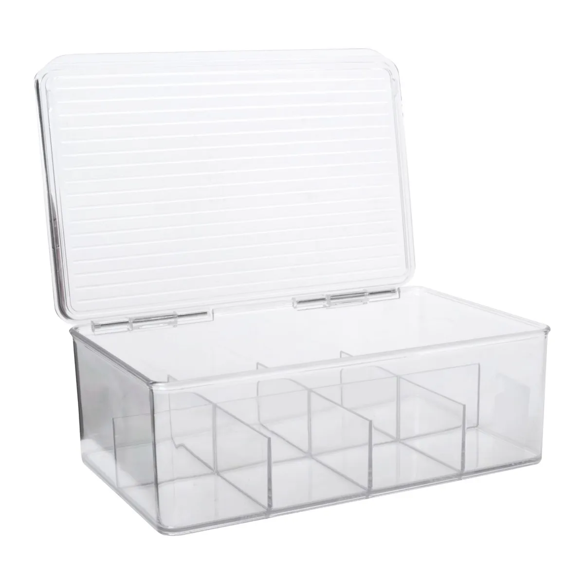 INTERDESIGN - Caja Organizadora Acrílica de Cocina para Infusiones 27x18x10cm