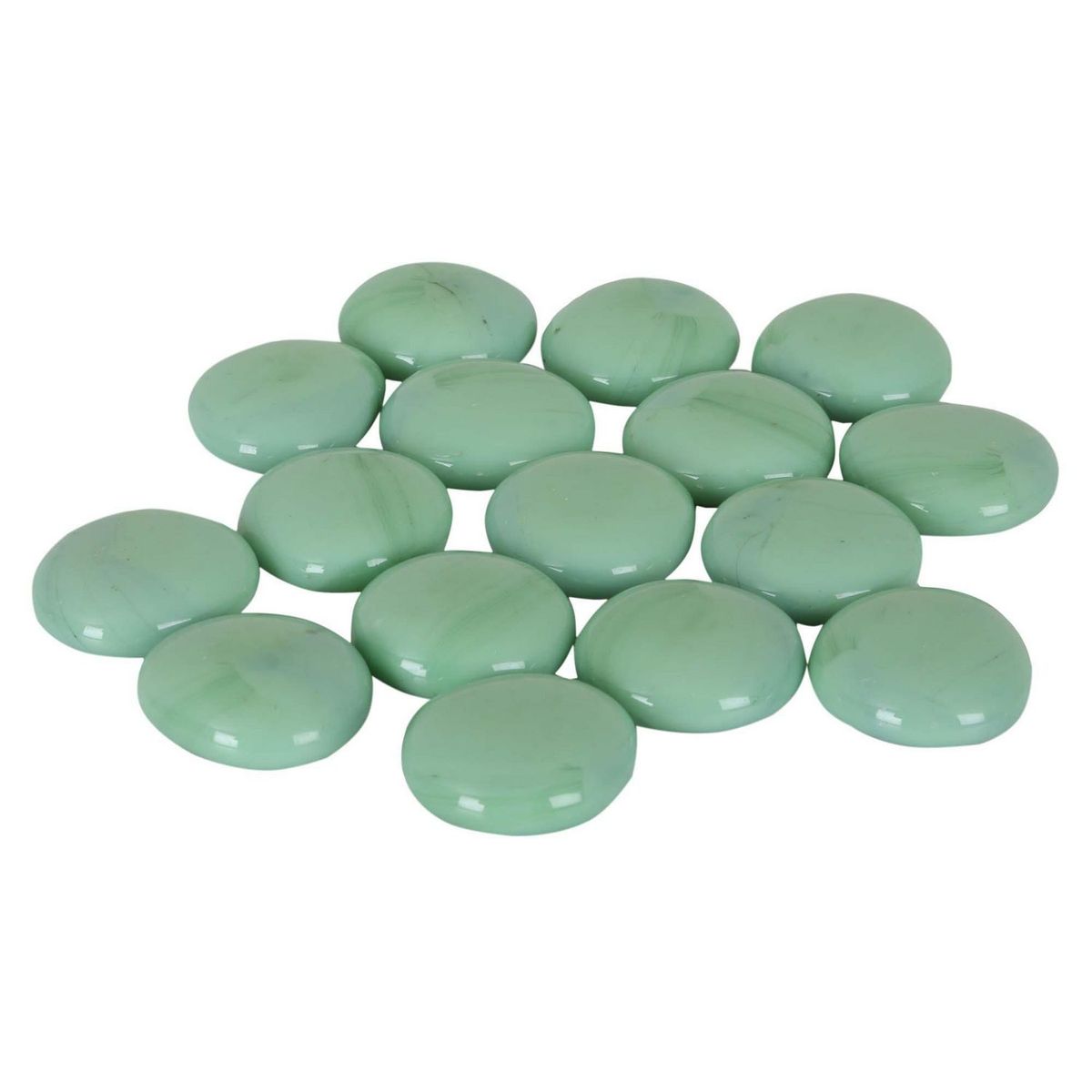 GENERICO - Piedras decorativas 1/4kg Plata