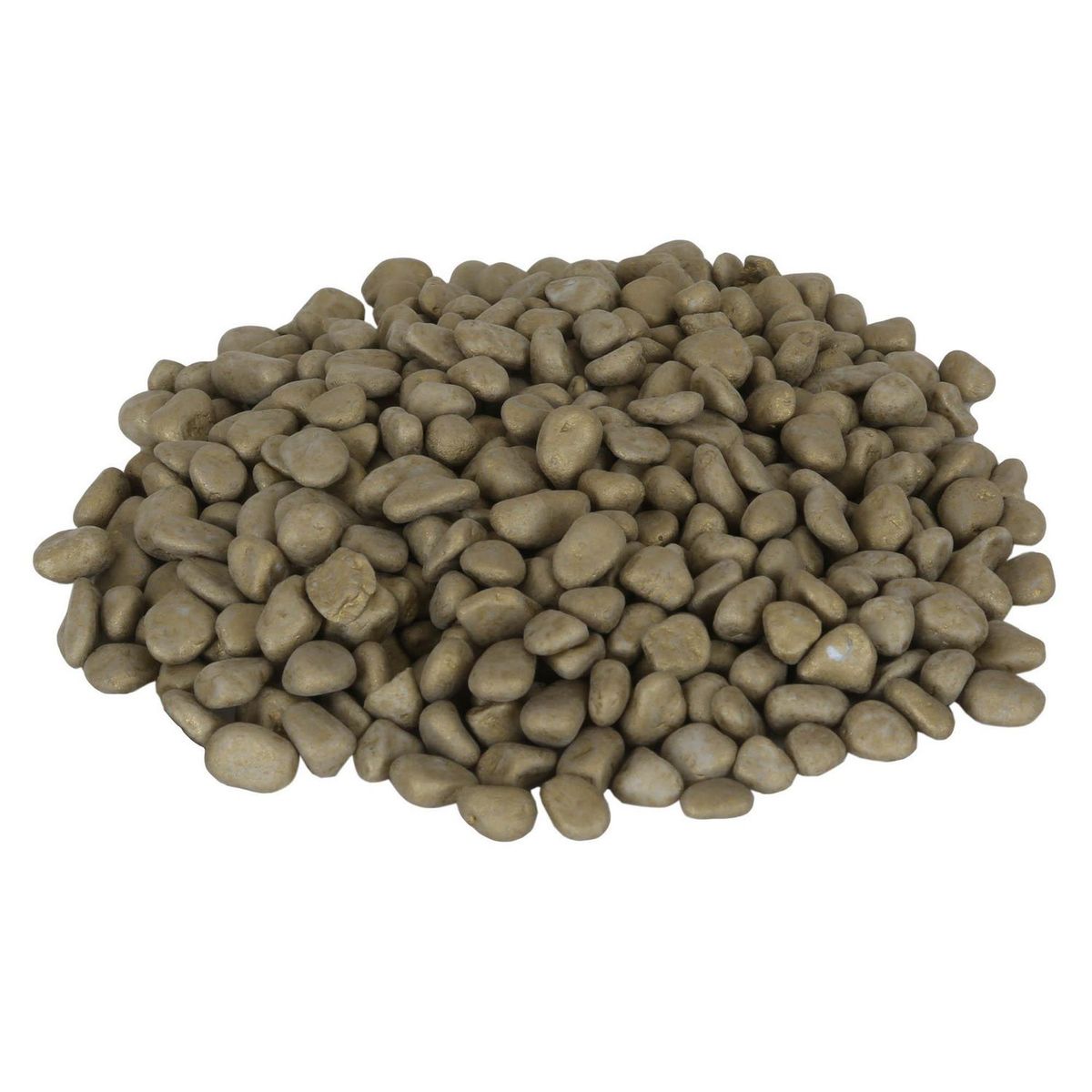 GENERICO - Piedras decorativas 1/4kg Dorada