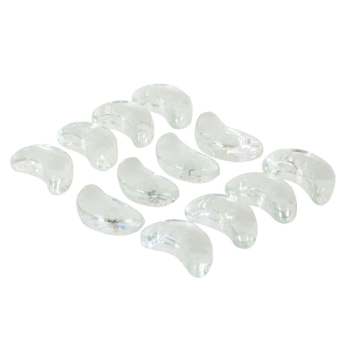 GENERICO - Gema Grande Luna 12 unidades Vidrio Transparente