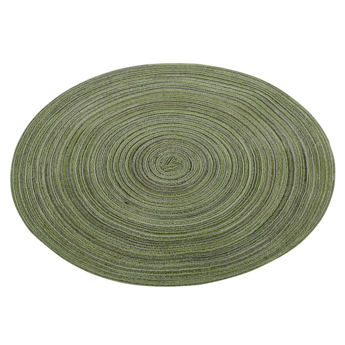 JUST HOME COLLECTION - Individual redondo verde 36cm