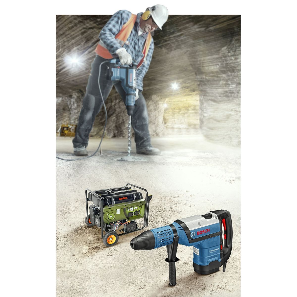 BOSCH - Rotomartillo SDS Bosch Max Eléctrico 1700W Bosch