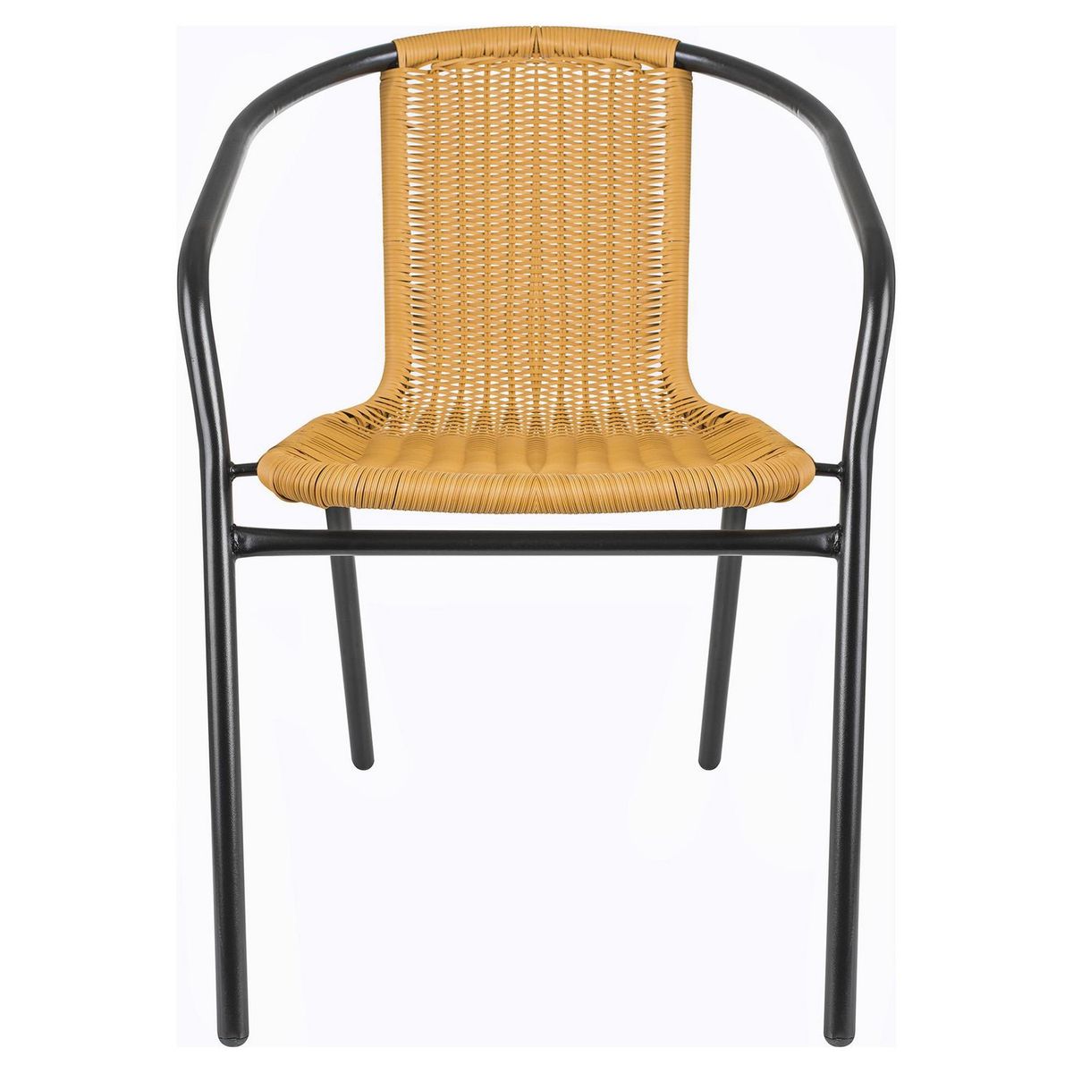 JUST HOME COLLECTION - Silla de Ratán Natural Apilable