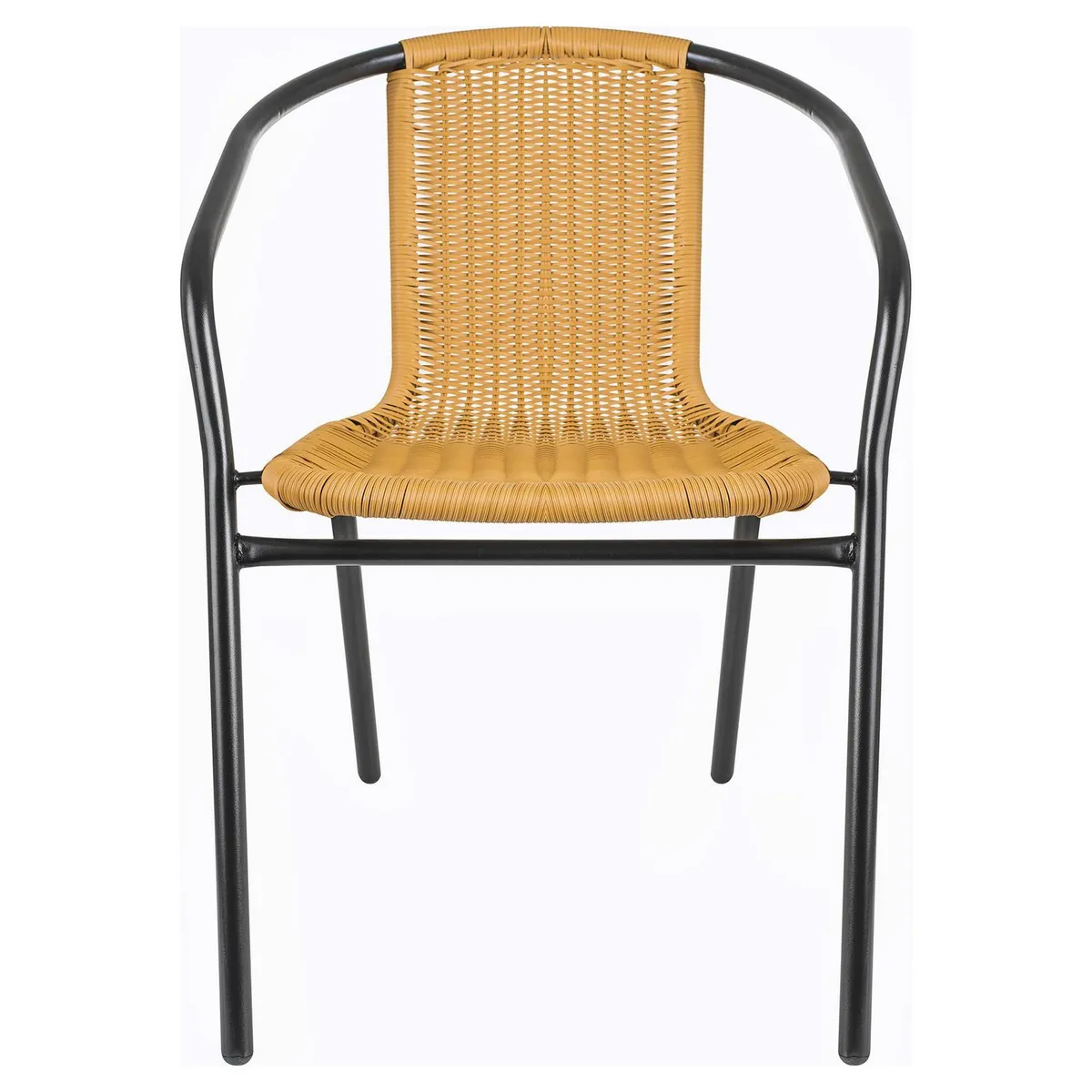 JUST HOME COLLECTION - Silla de Ratán Natural Apilable