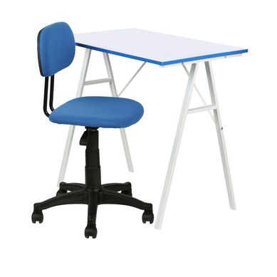 Escritorio + Silla Azul