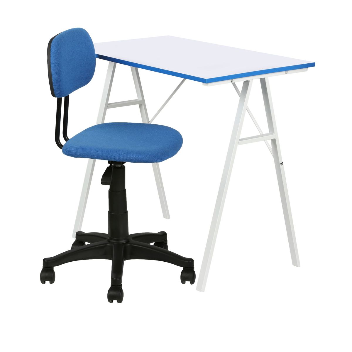 JUST HOME COLLECTION - Escritorio + Silla Azul