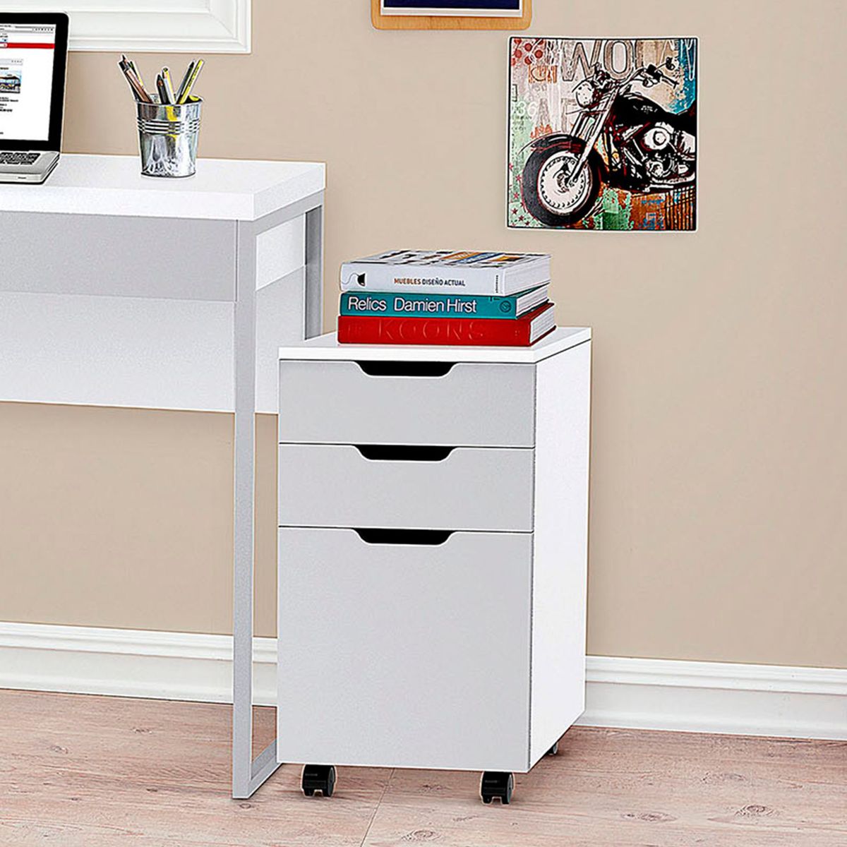 JUST HOME COLLECTION - Archivador 3 cajones