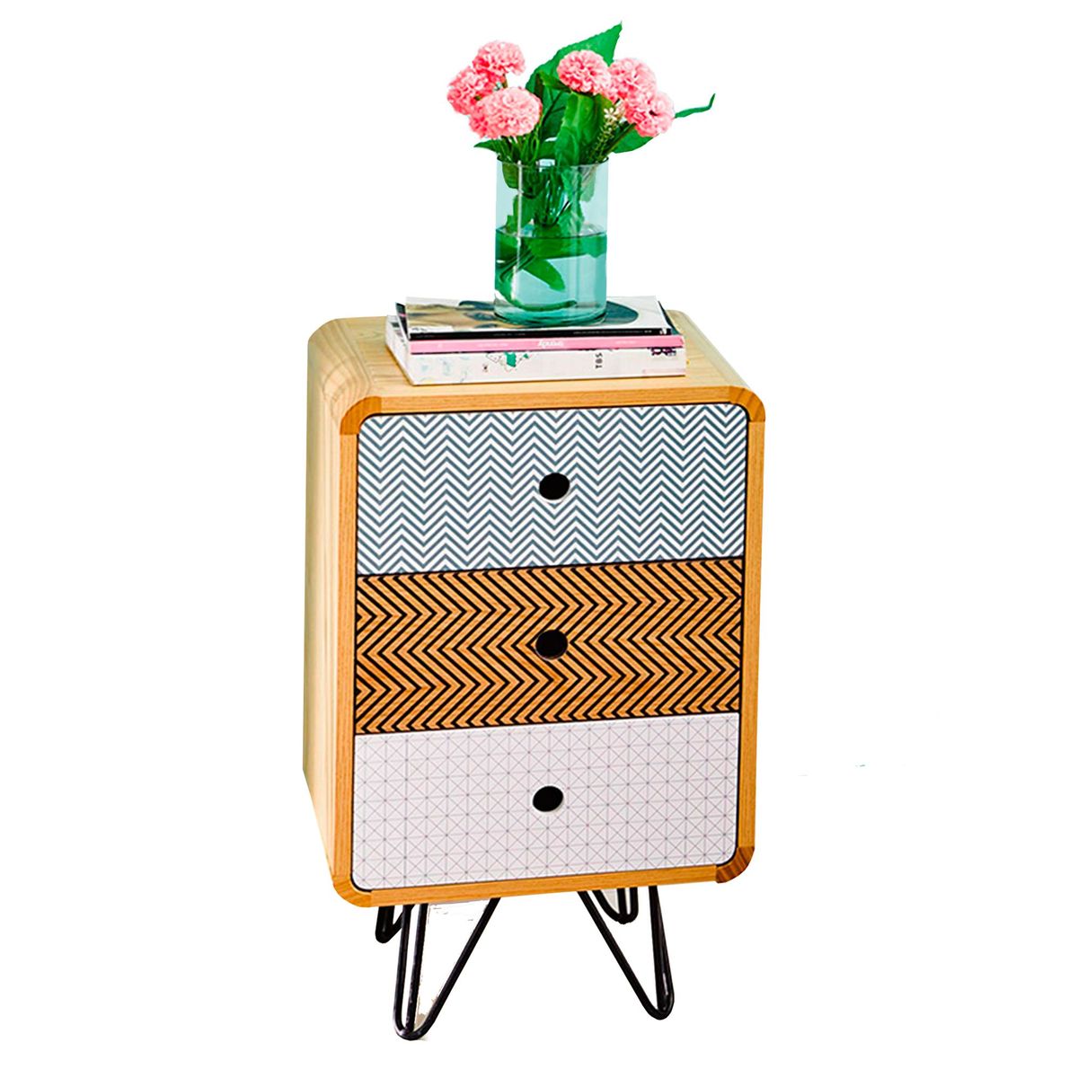 JUST HOME COLLECTION - Archivador 3 cajones