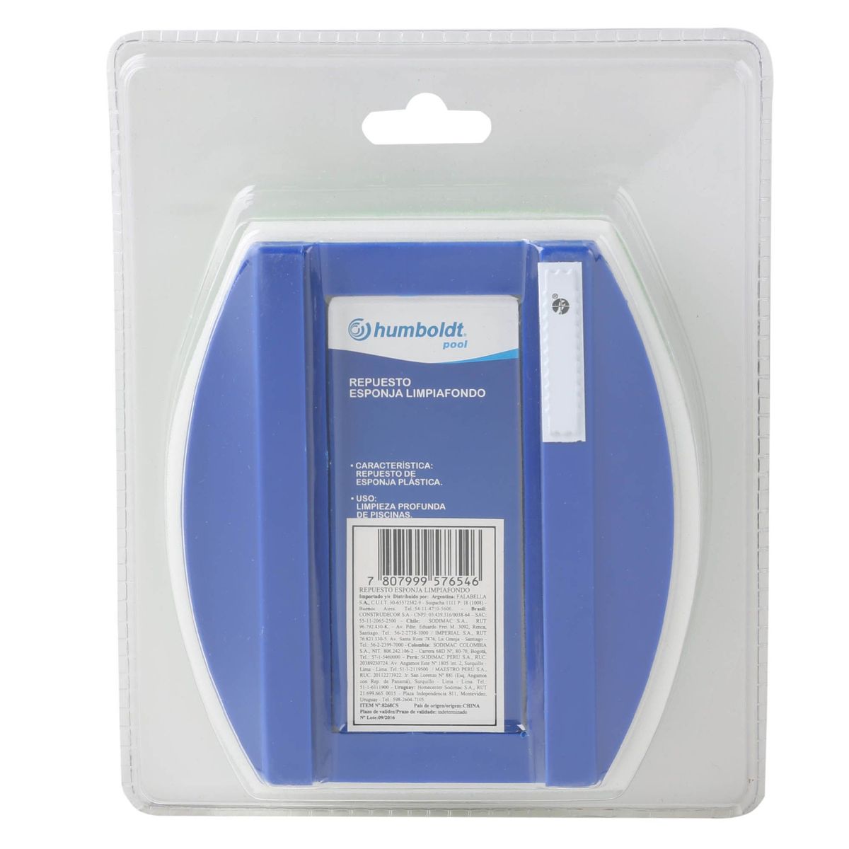 HUMBOLDT - Esponja para piscinas 13.5x14.5cm