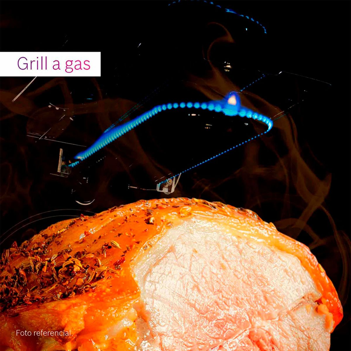 BOSCH - Cocina Bosch a Gas 5 Hornillas PRO547 Inox