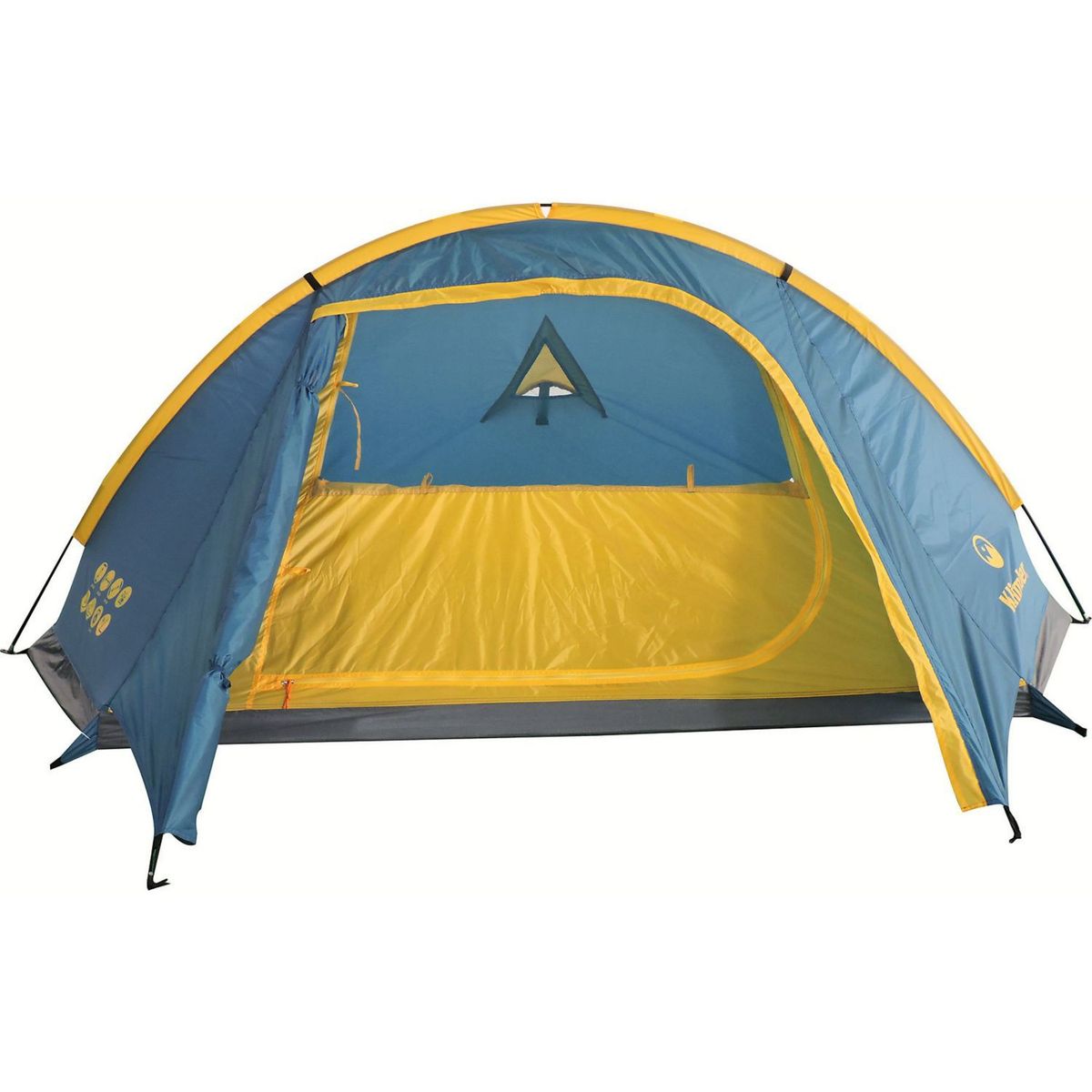 KLIMBER - Carpa Para 2 Personas Modelo Vesubio Color Azul/Amarillo