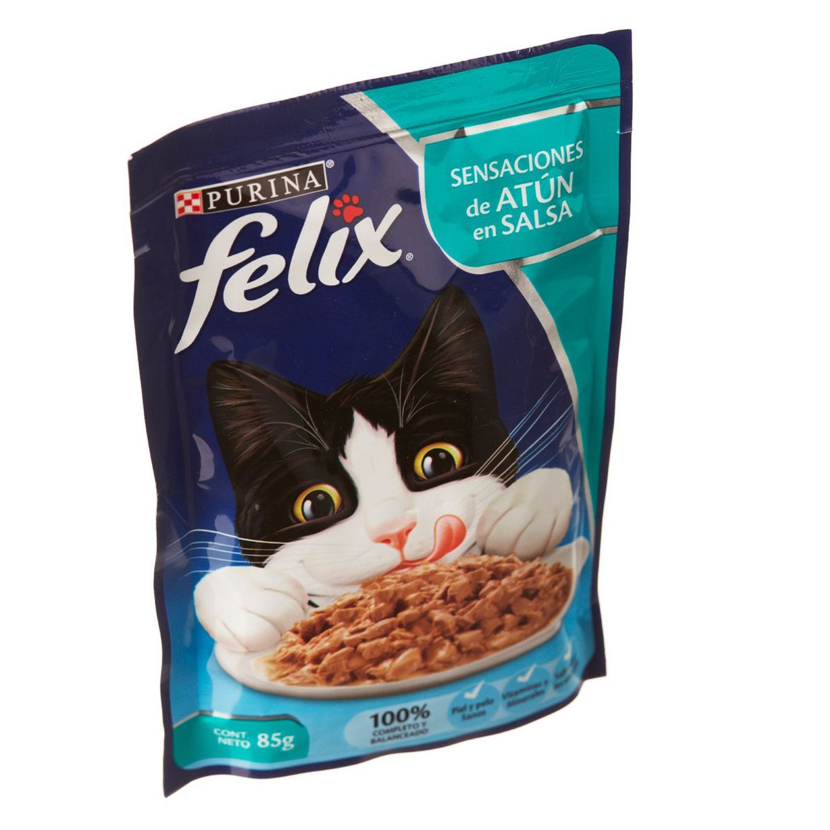 FELIX - Felix Adultos Alimento Húmedo para Gatos 85 gr Sabor Atún