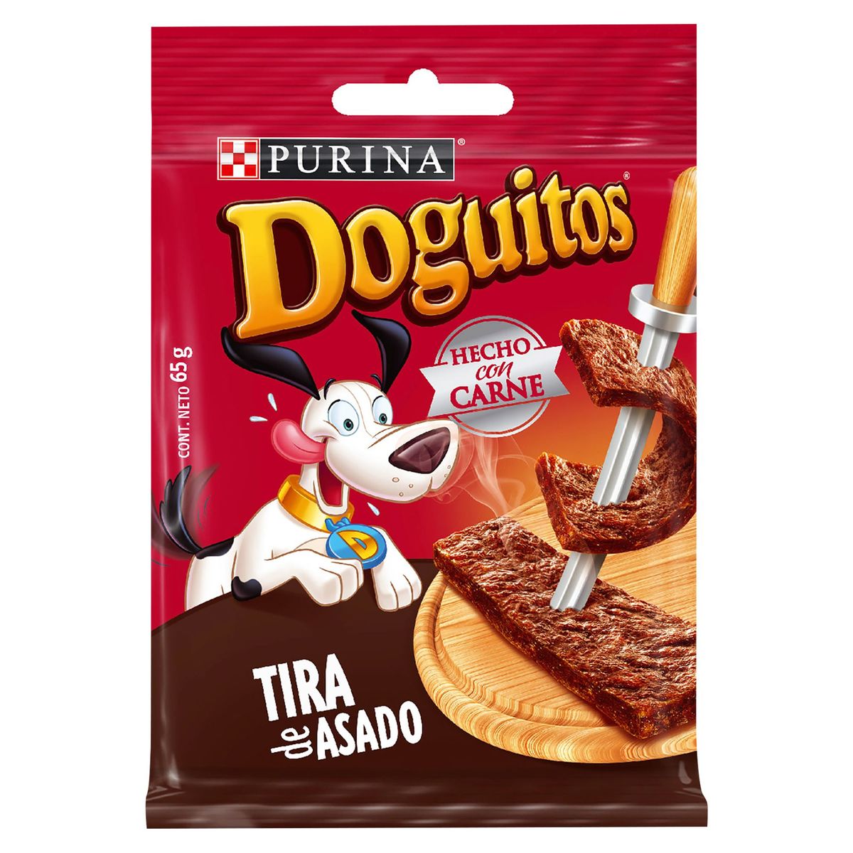 DOGUITOS - Doguitos Adultos Snack para Perros 65 gr Asado de Carne