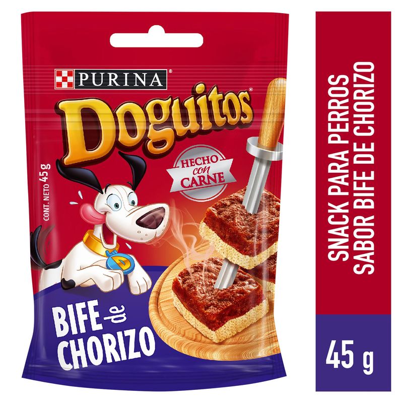 DOGUITOS - Doguitos Adultos Snack para Perros 45 gr Chorizo