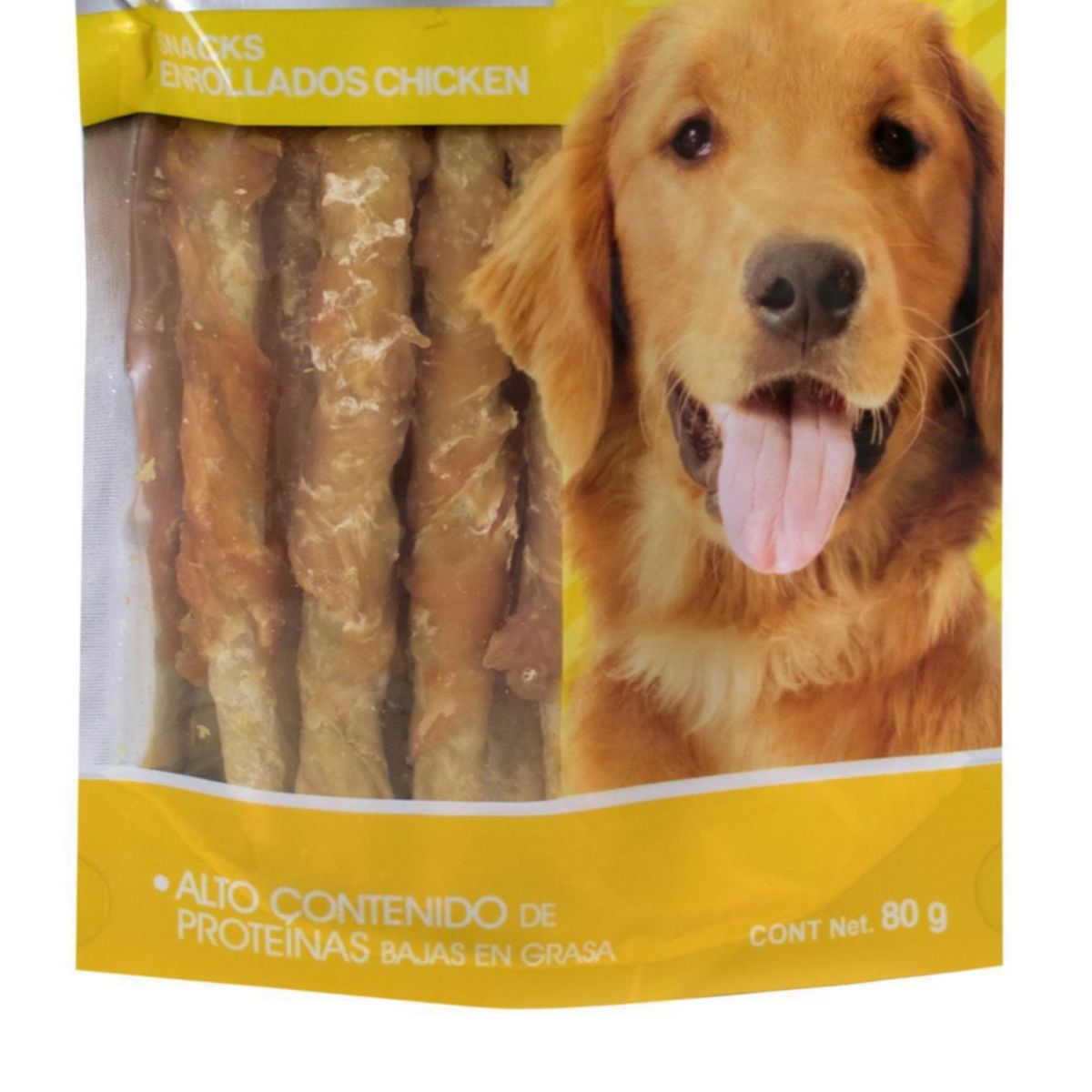 PET CARE - Pet Care Adultos Snack para Perros Enrrollado de Pollo 80 gr