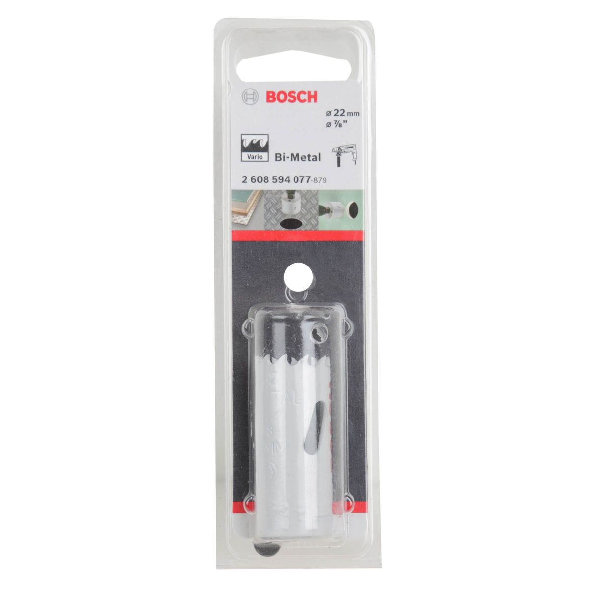 BOSCH - Sierra Copa Bimetálica 22 mm Bosch