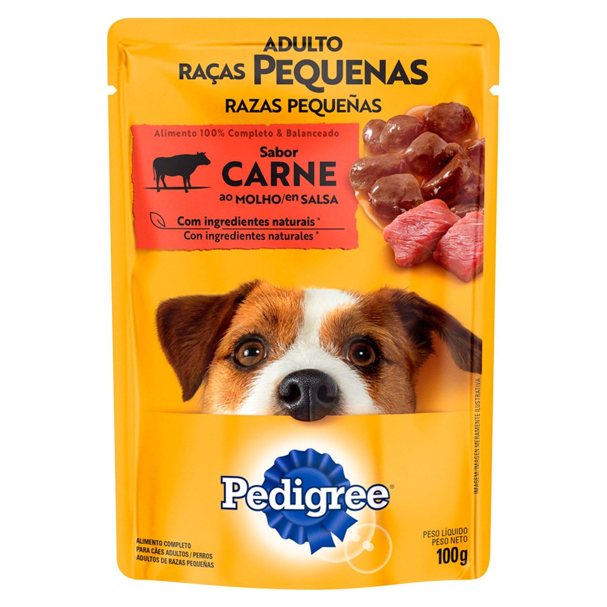 PEDIGREE - Pedigree Adultos Razas Pequeñas Alimento para Perros 100gr