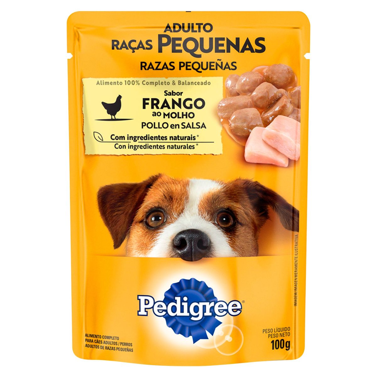 PEDIGREE - Pedigree Adultos Razas Pequeñas Alimento para Perros 100gr