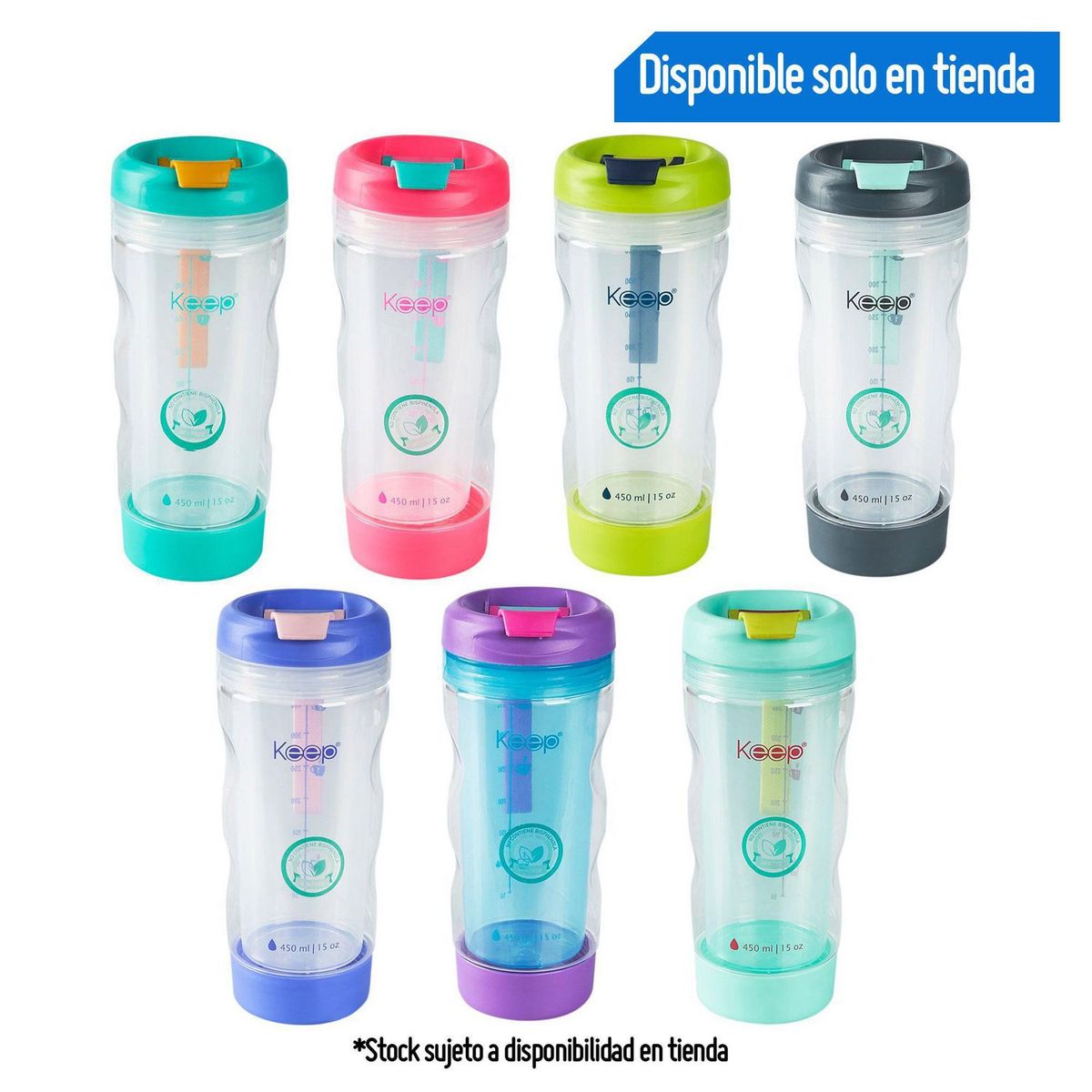 KEEP - Vaso con tapa Keep Colores Varios