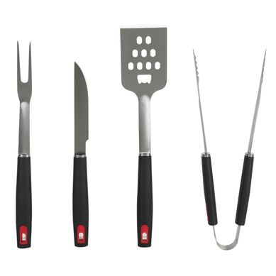 Set 4 utensilios para parrilla
