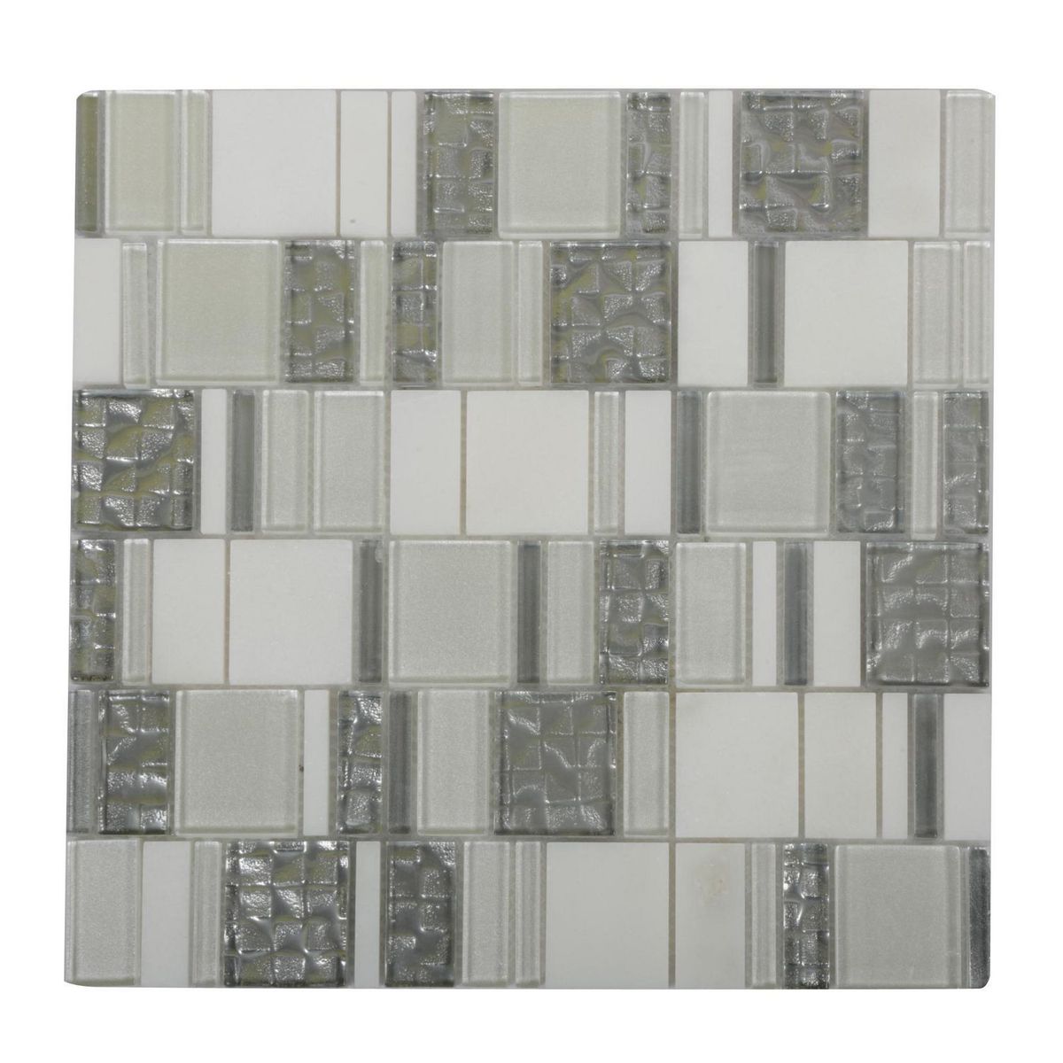 HOLZTEK - Malla Vidrio Piedra Gris 30x30cm